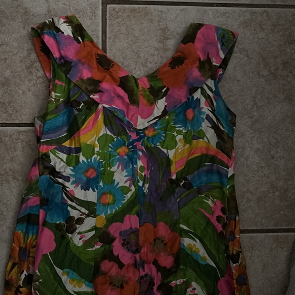 Paradise Hawaii Maxi Low Back Floral Dress - Picture 2 of 7